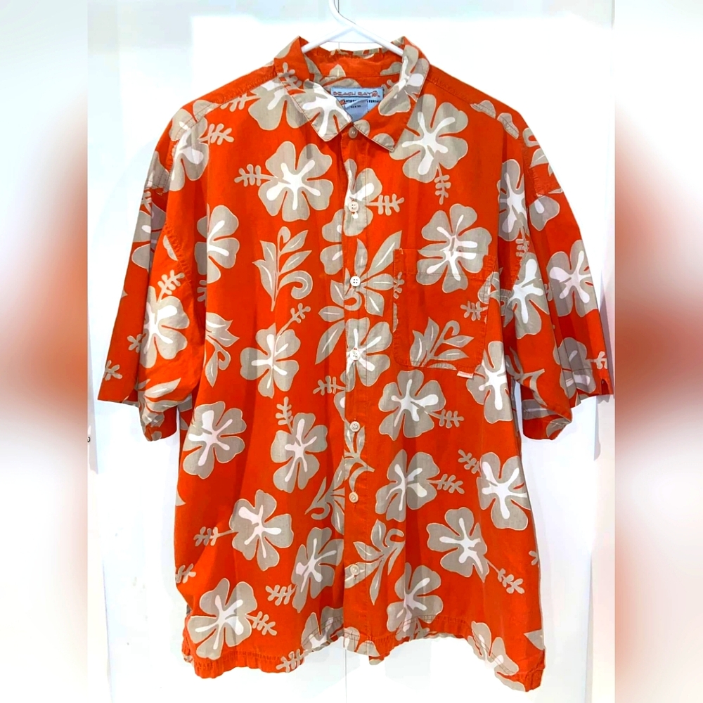 Beach rays mens Hawaiian shirt